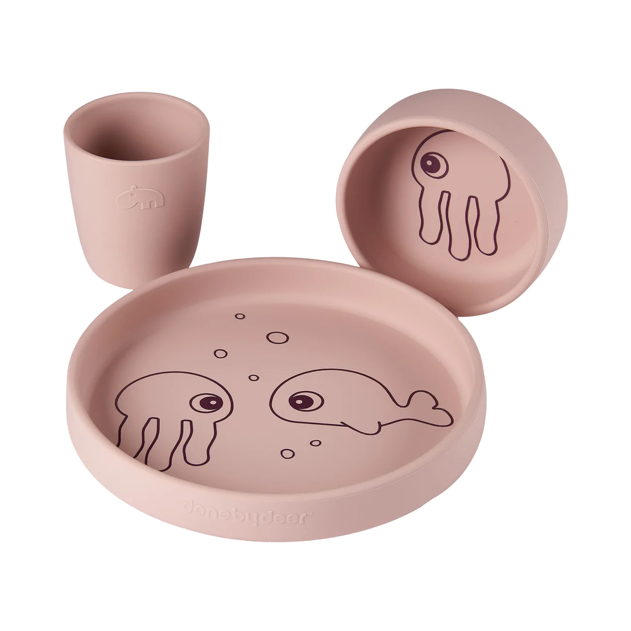 Done By Deer – Set pappa 100% silicone alimentare