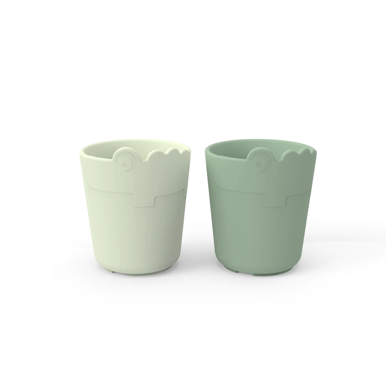 Done by deer set due tazze mini mug verde sulla pagina Done by Deer – Set due Tazze Mini Mug Kiddish – Verde