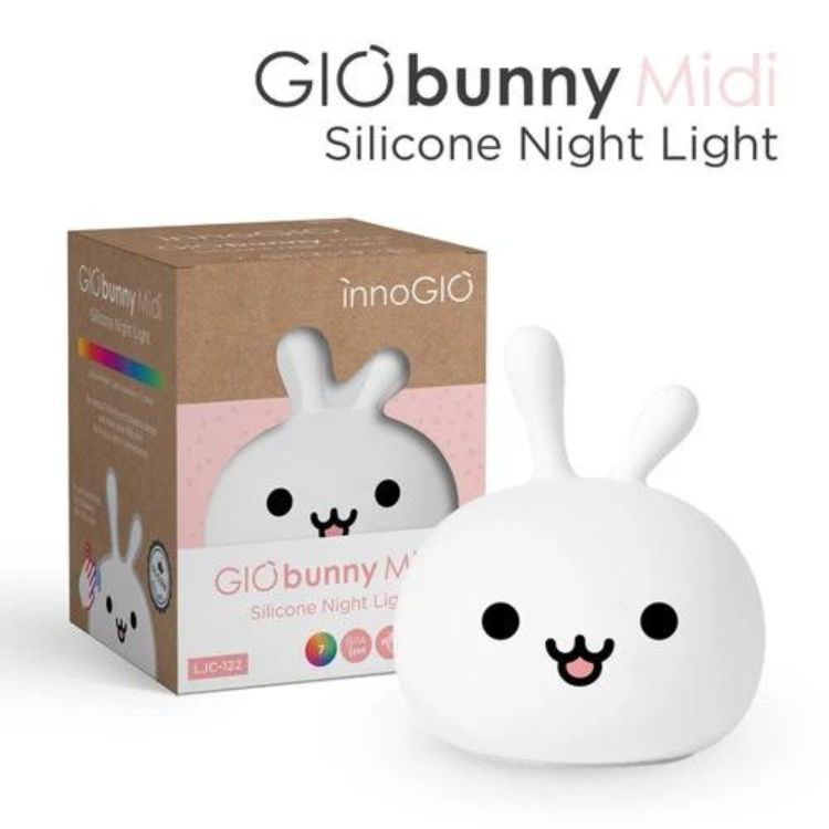 Innogio luce notturna buddy sulla pagina InnoGIO - Luce notturna in silicone - Bunny